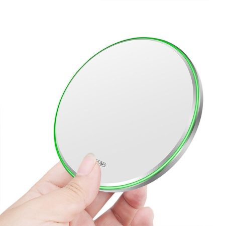 20W Ultra Thin Qi Wireless Charger - White