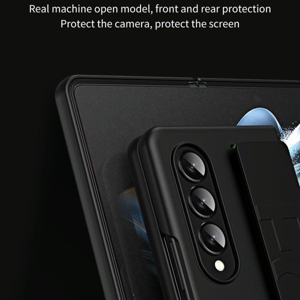 Samsung Galaxy z Fold 4 Shockproof Wristband - Elastic - Black - Image 4