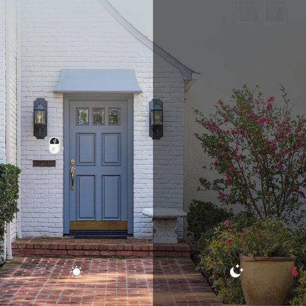 Smart Video Doorbell With Ultra Wide Angle And Two-Way Voice - Black - Image 15
