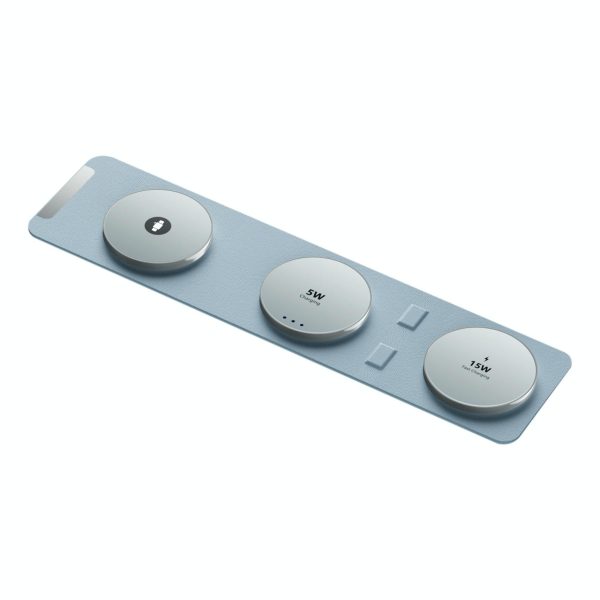 15W 3 In 1 Magnetic Wireless Charger - White - Image 11