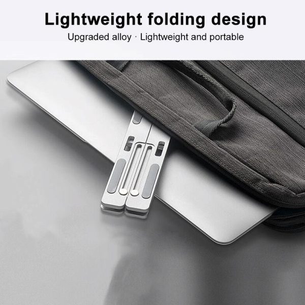 Lenovo Thinkplus Folding Laptop Stand - Silver - Image 4