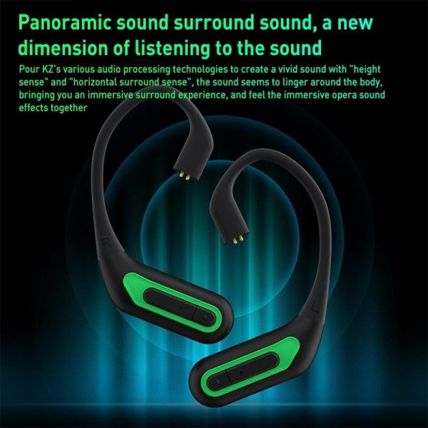 Wireless Bluetooth Headset with Interface Adaptation - Black - Image 6