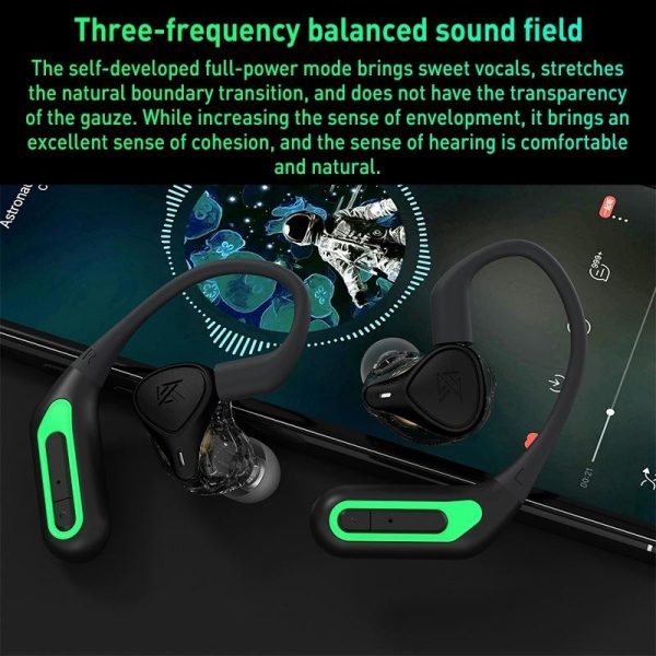 Wireless Bluetooth Headset with Interface Adaptation - Black - Image 7
