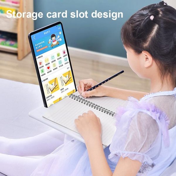 Portable Foldable Laptop Stand - Heightening Bracket Multifunctional White - Image 6