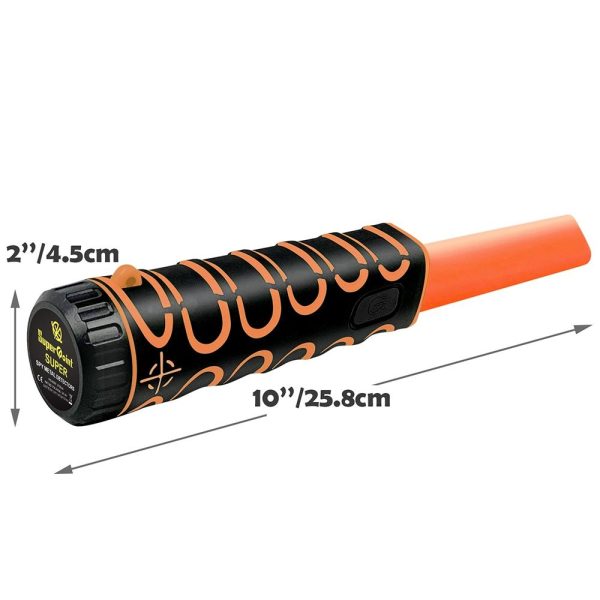 High Sensitivity Underwater Metal Detector - Ip68 Waterproof & Convenient - Orange - Image 3