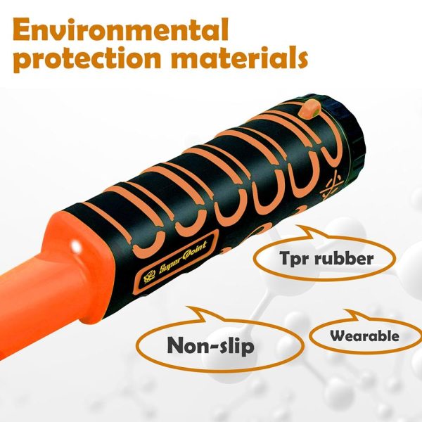 High Sensitivity Underwater Metal Detector - Ip68 Waterproof & Convenient - Orange - Image 5