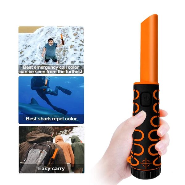 High Sensitivity Underwater Metal Detector - Ip68 Waterproof & Convenient - Orange - Image 6