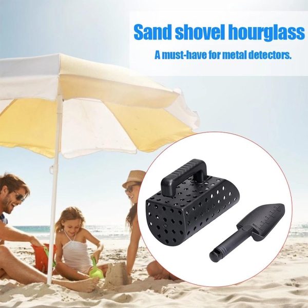 Black Metal Detector Scoop and Shovel Set for Digging - Image 7