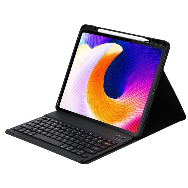 Detachable Bluetooth Keyboard Tablet Case For Ipad Pro 12.9 With Holder Pen Slot - Black - Image 12