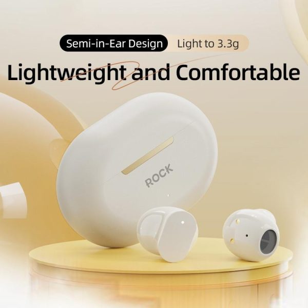 Beige Bluetooth 5.0 Tws Earphones - Image 3