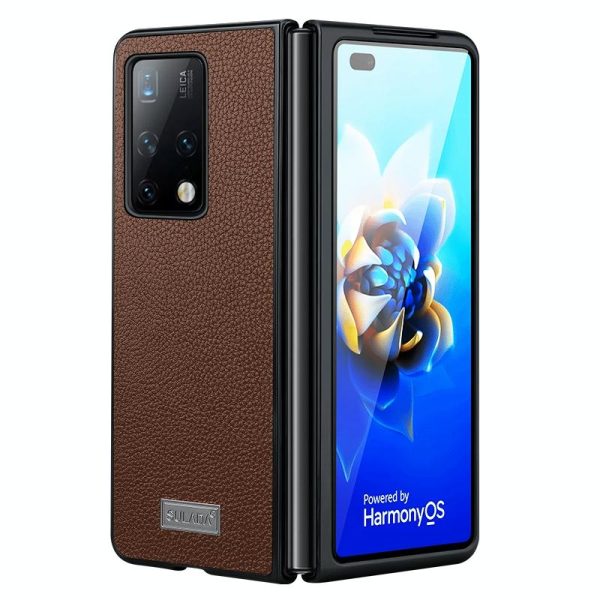Handmade Leather Shockproof Tpu Case for Samsung Galaxy z Fold 4 - Green - Image 10