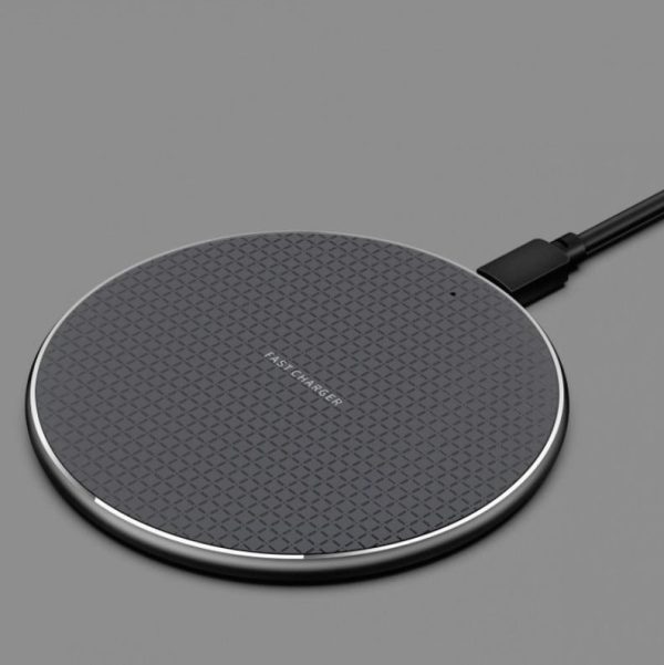 2 Pack Universal 10W Aluminum Wireless Charger With 1M Cable - Image 4
