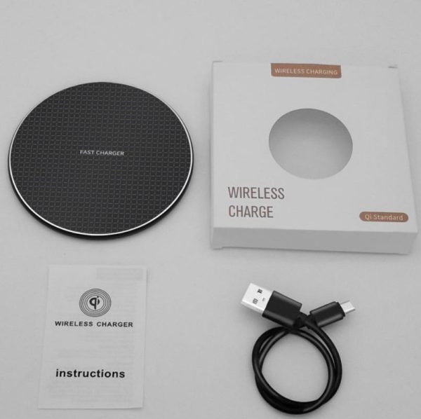 2 Pack Universal 10W Aluminum Wireless Charger With 1M Cable - Image 10