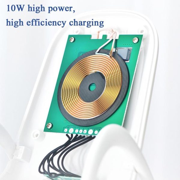 Wireless Charger For Iphone & Android - White - Image 4