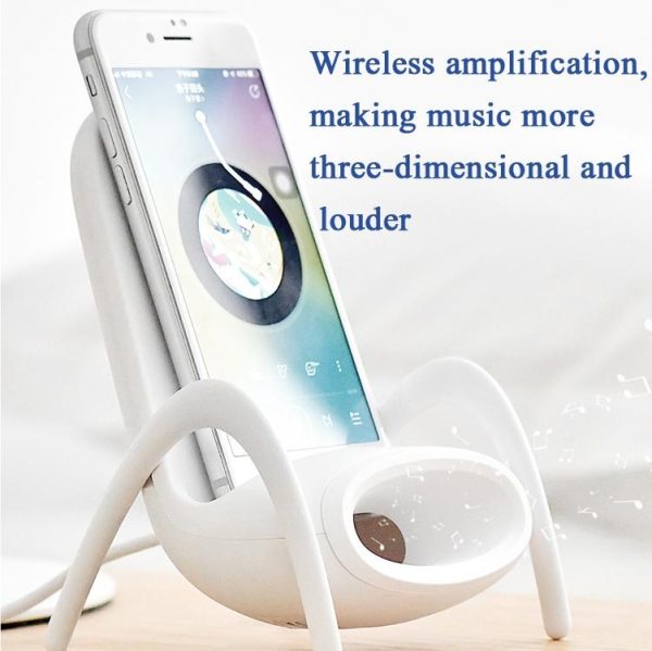 Wireless Charger For Iphone & Android - White - Image 5