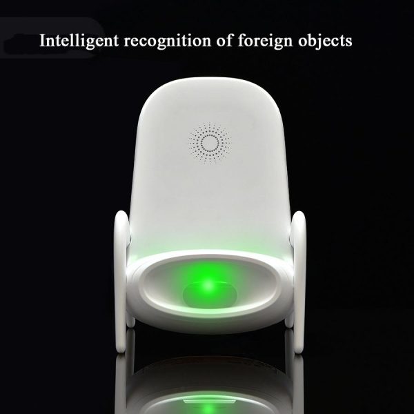 Wireless Charger For Iphone & Android - White - Image 6