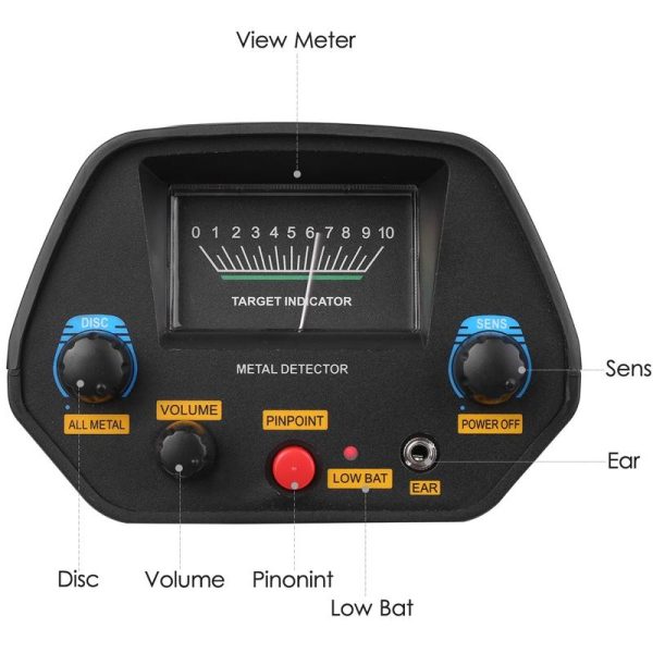 Outdoor Metal Detection Equipment - Accurate Positioning - Black - Image 8