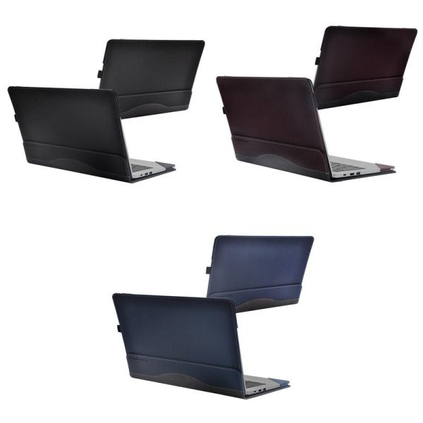 Protective Leather Case for Huawei Honor Magicbook - Slim Design - Dark Gray - Image 3