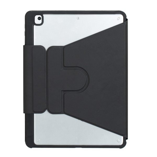 360 Rotation Bluetooth Keyboard Leather Case For Ipad 10.9 2022 With Backlight - Black - Image 11
