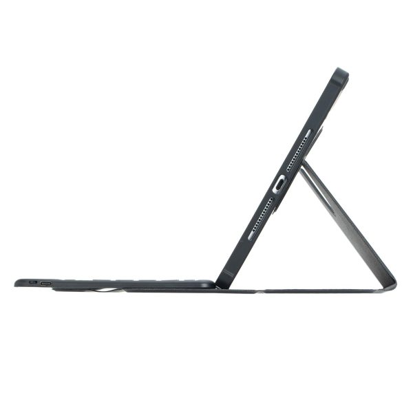 360 Rotation Bluetooth Keyboard Leather Case For Ipad 10.9 2022 With Backlight - Black - Image 15