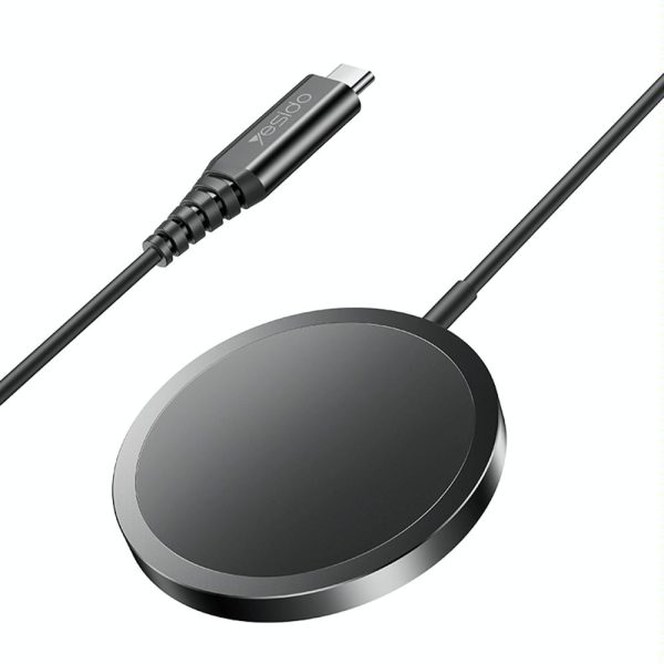 15W Magnetic Wireless Charger Detachable Black - Image 2