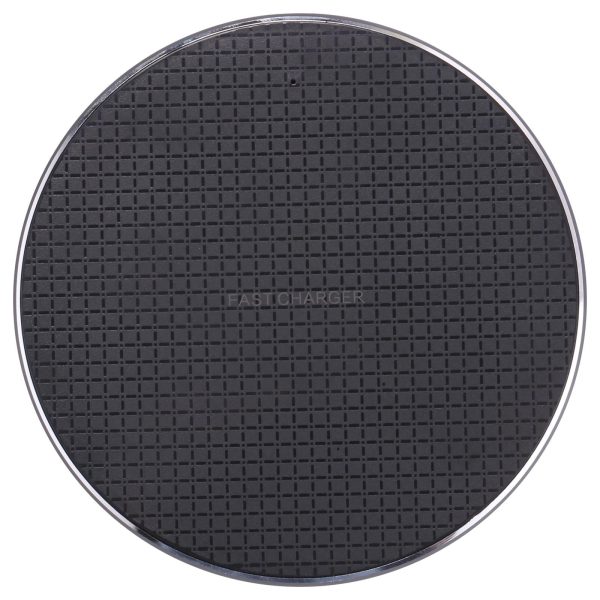 15W Plaid Desktop Wireless Charger - Black - Image 3