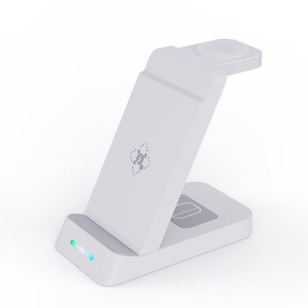 15W 3 In 1 Wireless Charger For Samsung Watch And Galaxy Buds - White
