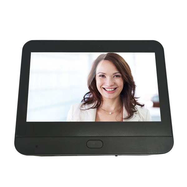 1080P Wifi Smart Cat Eye Video Doorbell With 4.3 Colour Screen And Hidden Graffiti Design - Black - Image 9