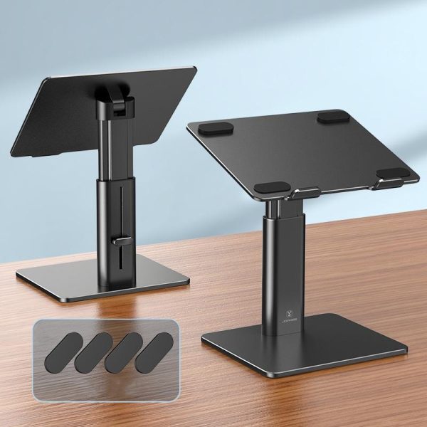 Black Portable Aluminum Laptop Support - Lifting and Raising - Image 3
