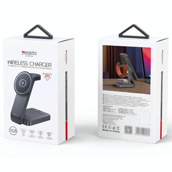 4 In 1 Magnetic Wireless Charging Stand With Night Light - Image 4