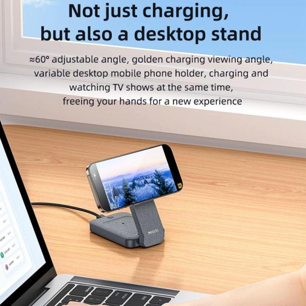 4 In 1 Magnetic Wireless Charging Stand With Night Light - Image 8
