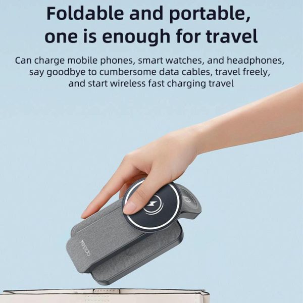 4 In 1 Magnetic Wireless Charging Stand With Night Light - Image 11