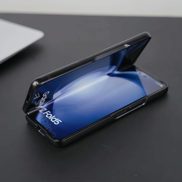 Foldable Diamond Case for Samsung Galaxy z Fold 4 - Compact and Stylish - Flash Black - Image 6
