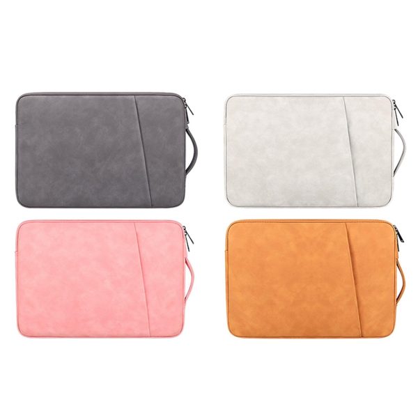 14.1-15.4 Inch Sheepskin Notebook Inner Bag Options - Deep Space Gray - Image 3