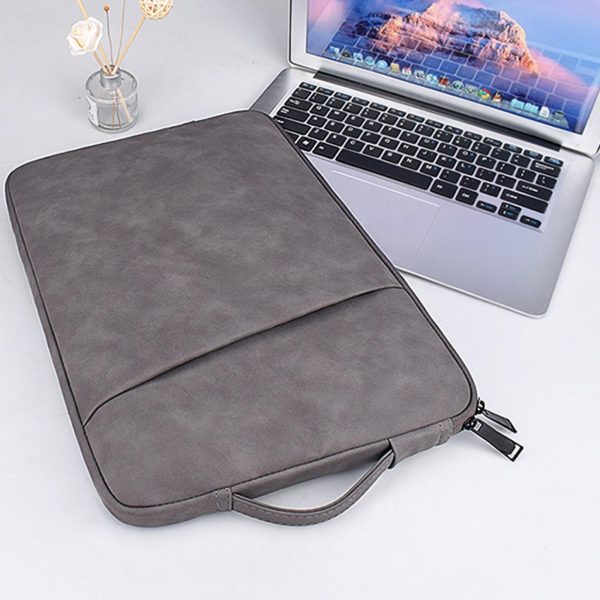 14.1-15.4 Inch Sheepskin Notebook Inner Bag Options - Deep Space Gray - Image 7