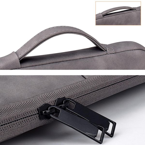 14.1-15.4 Inch Sheepskin Notebook Inner Bag Options - Deep Space Gray - Image 8