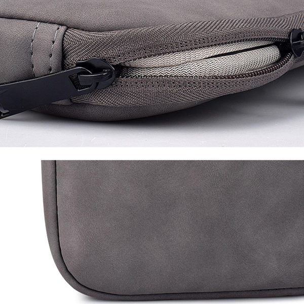 14.1-15.4 Inch Sheepskin Notebook Inner Bag Options - Deep Space Gray - Image 9