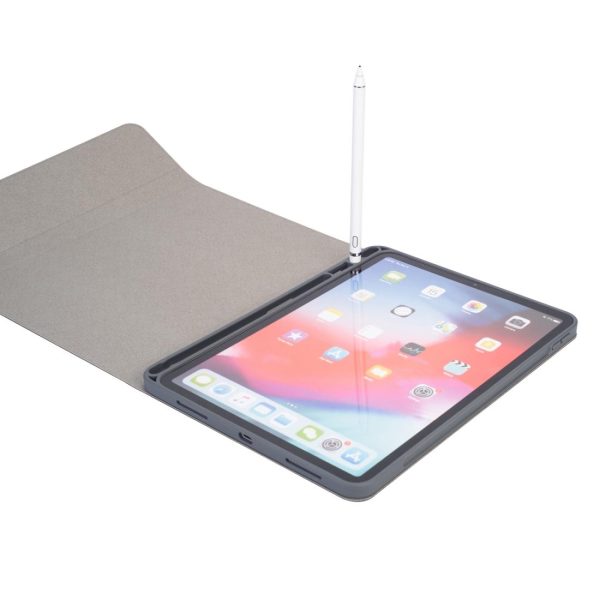 Bluetooth Keyboard Tablet Case For Ipad Pro 11 - Detachable Touch Leather Holder Pen Slot - Black - Image 7