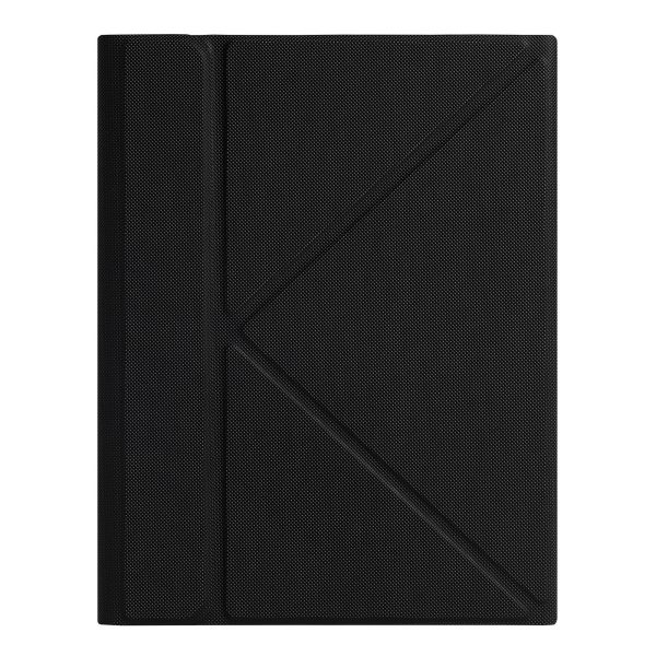 10.2 / 10.5 Inch Bluetooth Keyboard Tablet Case With Triangle Holder & Pen Slot - Black Diamond Pattern - Image 3