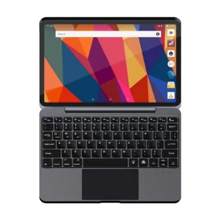 Bluetooth Touch Keyboard Leather Case - Aluminum Alloy - Grey - For Ipad Pro 12.9 2020/2021/2022