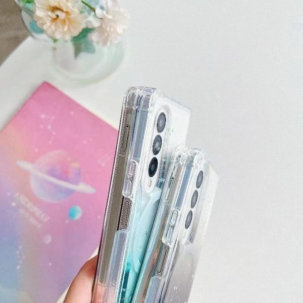 Sparkle Tpu Case for Samsung Galaxy z Fold 4 with Magsafe - Pink - Image 4