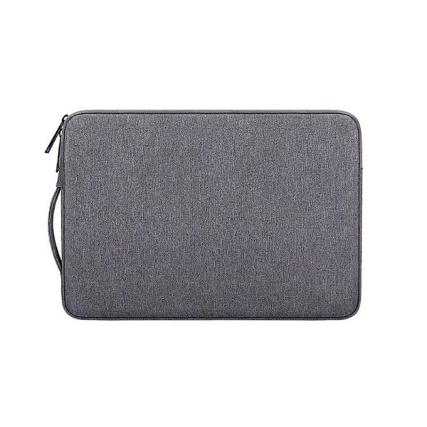 14.1 Inch Laptop Felt Sleeve Protective Case Carrying Bag - Grey - Image 5