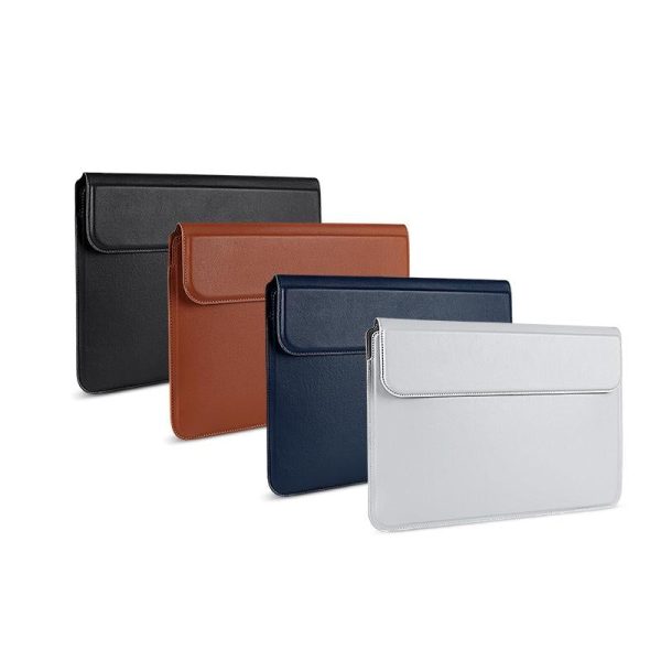 Multifunctional Notebook Liner Bag - Fits 14.1-15.4 Inch - Pu Material - Royal Blue - Image 3