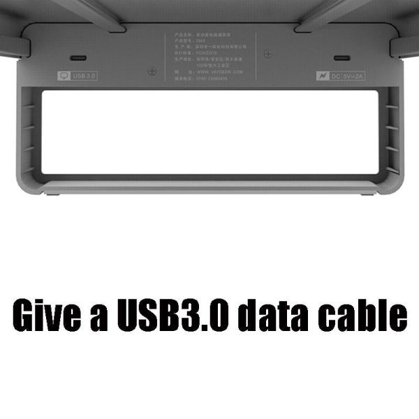 Vaydeer Laptop Screen Stand - Multifunctional Usb Wireless Display Rack - Image 4