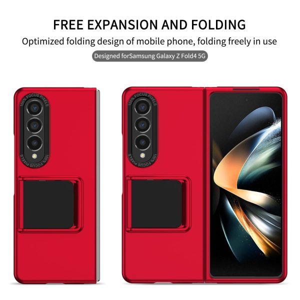 Foldable 3d Design Phone Case for Samsung Galaxy z Fold 4 / 5g - Black - Image 3