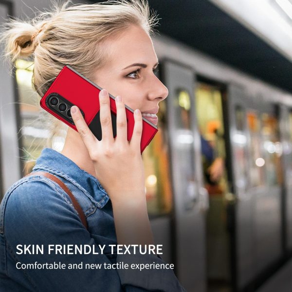 Foldable 3d Design Phone Case for Samsung Galaxy z Fold 4 / 5g - Black - Image 7