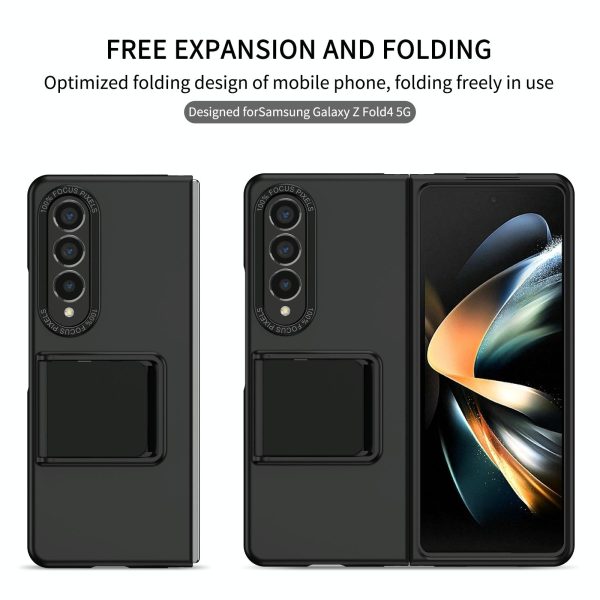 Foldable 3d Design Phone Case for Samsung Galaxy z Fold 4 / 5g - Black - Image 9