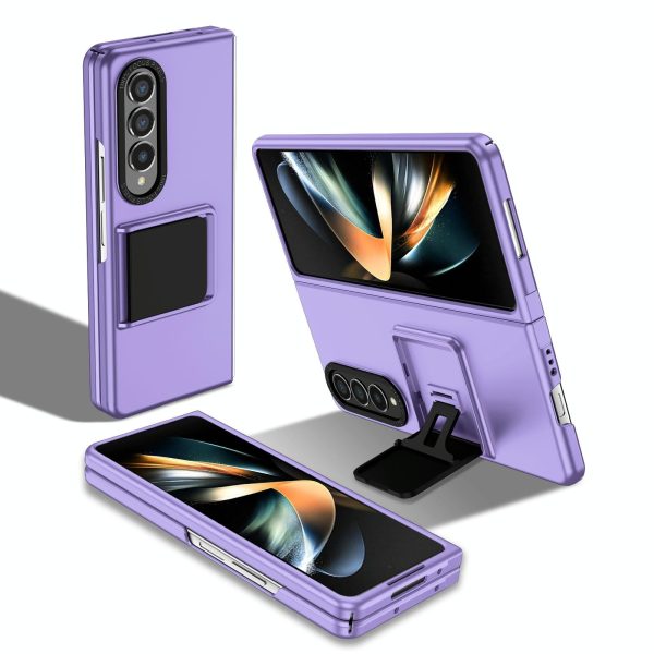 Foldable 3d Design Phone Case for Samsung Galaxy z Fold 4 / 5g - Black - Image 14