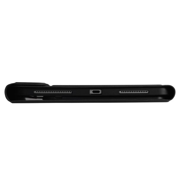 10.2 / 10.5 Inch Bluetooth Keyboard Tablet Case With Triangle Holder & Pen Slot - Black Diamond Pattern - Image 11
