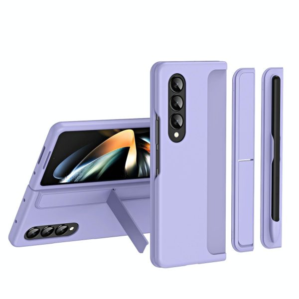 Detachable Pen & Phone Case for Samsung Galaxy z Fold 4 - 2 in 1 - Green - Image 8